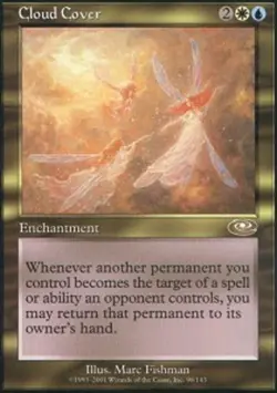 MTG Cloud Cover, Planeshift, Heavily Played, English - Image 1