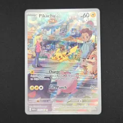 Pokemon TCG Card Pikachu 173/165 S&V 151 Illustration Rare *English* - NM - Image 1