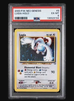 2000 POKEMON NEO GENESIS #9 LUGIA-HOLO PSA 6 - Image 3