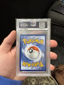 2025 POKEMON SVP EN-SV BLACK STAR PROMO #174 EEVEE EX PSA 9 - Image 2