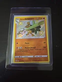 Galarian Sirfetch'd - SV064/SV122 - Pokemon Shining Fates Sword Shield Shiny LP - Image 1