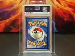 1999 POKEMON FOSSIL 1ST EDITION #7 HITMONLEE HOLO PSA 9 MINT 🐦‍🔥 - Image 2