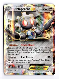 Magearna EX XY175 XY Promo Holo Pokemon Heavy Play+ - Image 1