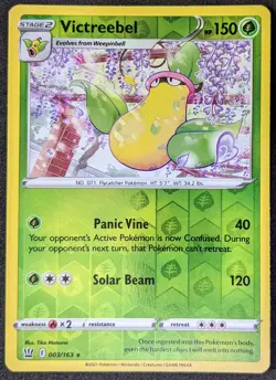 Victreebel 3/163 Rare Reverse Holo Battle Styles - Pokemon TCG - Mint - Image 1