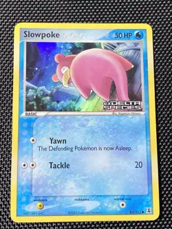 Slowpoke 83/113 Stamped Reverse Holo Delta Species Pokemon MP/LP - Image 1