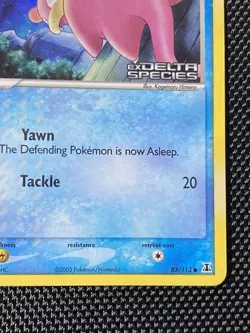 Slowpoke 83/113 Stamped Reverse Holo Delta Species Pokemon MP/LP - Image 4