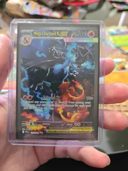 Mint/Near Mint Mega Charizard X ex 125/094 Me02: Phantasmal Flames Holo Pokemon - Image 1