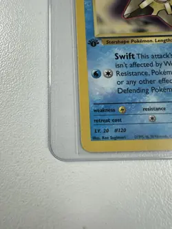 Misty’s Staryu 1st edition Gym Heroes 90/132 WOTC vintage Pokemon - Image 2