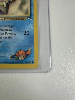 Misty’s Staryu 1st edition Gym Heroes 90/132 WOTC vintage Pokemon - Image 5