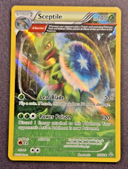 Pokemon TCG Sceptile Primal Clash 9/160 Regular Holo Rare - Image 1