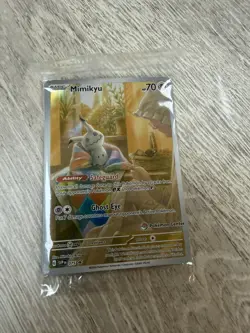 Mimikyu SVP075 Pokemon Center Stamp Stamped Promo - SEALED - Image 1