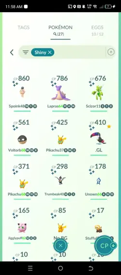 Pokemon Acc Go Lvl 43 - 100% Giratina - 27 Shiny & 33 Legendary - 800K Dust - Image 4