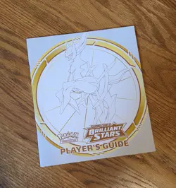 Pokemon Sword & Shield Brilliant Stars ETB Elite Trainer Box Player's Guide Book - Image 1