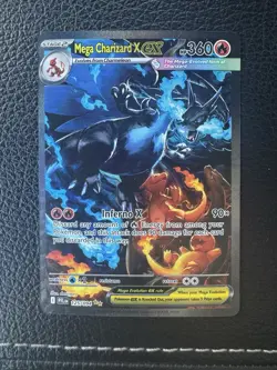 Mega Charizard X EX 125/094 | Phantasmal Flames | Holo Rare | Pokemon TCG | NM - Image 1