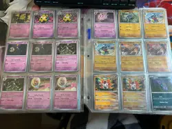 Pokemon Scarlet & Violet Shrouded Fable Near Complete Master Set Holo Energy EX - Image 5