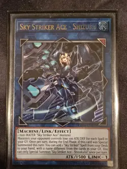 Sky Striker Ace - Shizuku Yu-Gi-Oh! OP09-EN003 Ultimate Rare Euro - Image 1