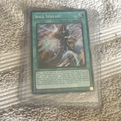 Yu-Gi-Oh! 2022 Soul Servant LDS3-EN095 Secret Rare Lightly Played Limited - Image 1