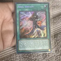 Yu-Gi-Oh! 2022 Soul Servant LDS3-EN095 Secret Rare Lightly Played Limited - Image 2