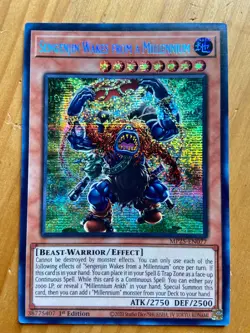 Yu-Gi-Oh! Sengenjin Wakes from a Millennium MP25-EN077 2025 Mega-Pack 1st Ed - Image 1