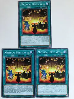 Yugioh Mythical Bestiary OP10-EN024 Common NM x3 Play Set - Image 1