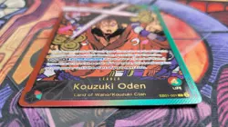 Kouzuki Oden EB01-001 SPR Leader EB02 25th Collection One Piece Card English - Image 2