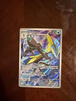 Pokemon Inteleon Holo Card 142/132 Me01: Mega Evolution NM Condition - Image 1