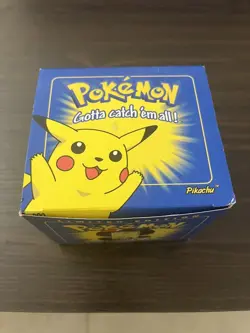 RARE 1999 23k Gold Plated Pokemon Pikachu Trading Card Blue Box SEALED BRAND NEW - Image 1