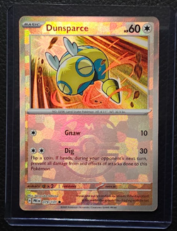Pokemon Dunsparce Holo Card Master Ball Pattern 079/131 SV Prismatic Evolutions - Image 1