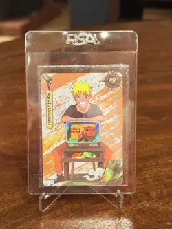 PSA Magazine x Kayou Naruto Uzumaki Promo Card NRSA-PR-003 December 2025 SEALED - Image 1