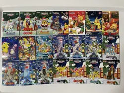 Pokemon Christmas 2024 Holidays Collection Set Cards Holo Foil PERU Collectoons - Image 1