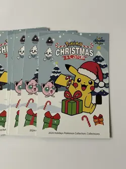 Pokemon Christmas 2024 Holidays Collection Set Cards Holo Foil PERU Collectoons - Image 5