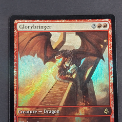 MTG Card - 1x Glorybringer - Amonkhet Foil Promo NM Magic The Gathering Full Art - Image 5