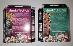 .hack Enemy Trading Card Game - SEALED NEW 2004 - 2x 60 Card Starter Decks - Image 1
