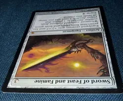 Magic the Gathering Sword of Feast and Famine Mirrodin Besieged Regular Card - Image 3