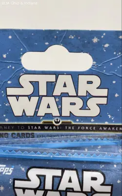 Set Of Score Board Star Wars 23kt Gold Cards And Star Wars Topps Card Pack - Image 5