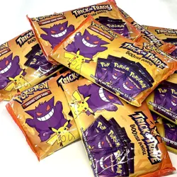 New Pokemon TCG BOOster Bundle Trick Or Trade 40 Mini Packs Of 3 Cards-Lot Of 15 - Image 1