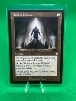 MTG Brothers' War Commander - Idol of Oblivion (Retro) - Image 1