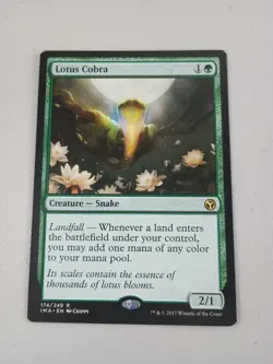 MTG Lotus Cobra - Iconic Masters (Regular) Magic The Gathering NM - Image 1