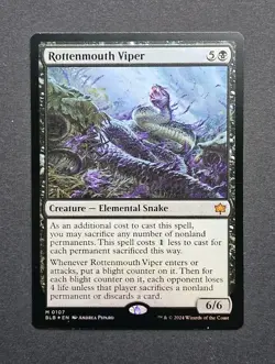 Rottenmouth Viper Mythic Foil #107 NM - Image 1