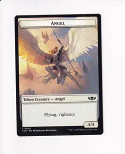 MAGIC THE GATHERING COMMANDER: TARKIR: DRAGONSTORM DOUBLE TOKEN ANGEL / SPIRIT - Image 1