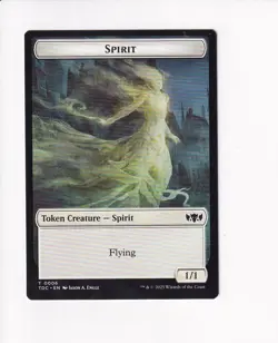 MAGIC THE GATHERING COMMANDER: TARKIR: DRAGONSTORM DOUBLE TOKEN ANGEL / SPIRIT - Image 2