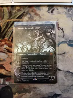 Vraska, Betrayal's Sting (Borderless) Phyrexia: All Will Be One foil - Image 1