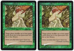 Dwell on the Past x2 2x 2002 Torment FOIL Green Uncommon Sorcery MTG LP AZ1 - Image 1
