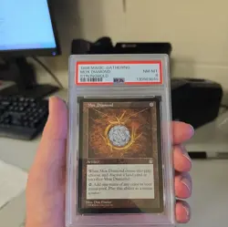 Magic the Gathering MTG Mox Diamond Stronghold 1998 PSA 8 Near Mint - Mint - Image 1