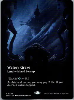 Watery Grave (Borderless) R - 286 NM - Image 1