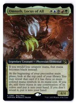Omnath Locus Of All LP* FOIL EXTENDED PROMO March Of The Machines 387-UnltdCards - Image 1