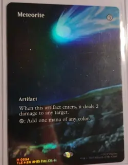 Foil Meteorite Borderless Mythic MTG Avatar The Last Airbender 0054 - Image 1