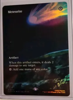 Foil Meteorite Borderless Mythic MTG Avatar The Last Airbender 0054 - Image 2