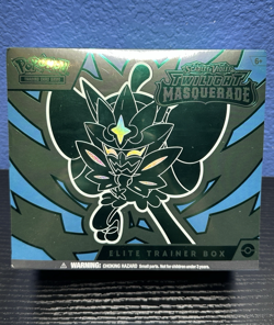 Pokemon TCG Scarlet & Violet Twilight Masquerade Elite Trainer Box ETB Sealed - Image 1