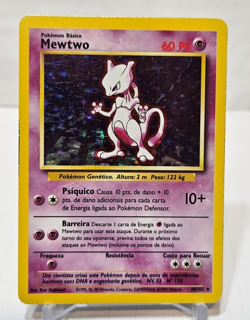 Mewtwo 10/102 Holo Rare Unlimited Base Set SPANISH Pokemon 7336 - Image 1